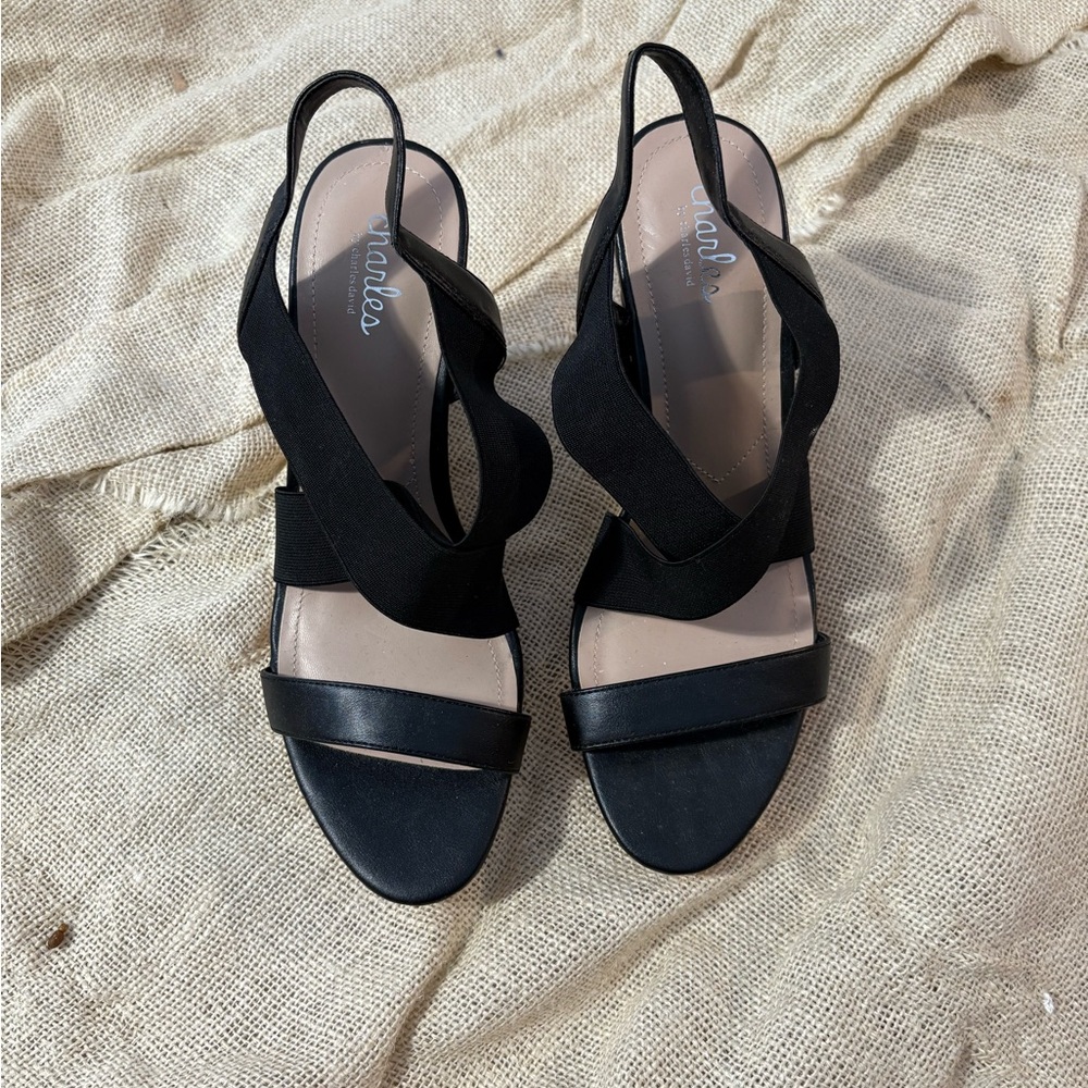 Charles by Charles David Black Women's Sandals